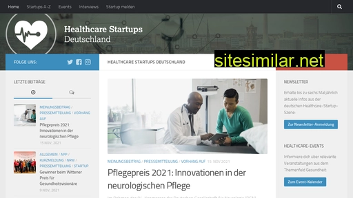 healthcare-startups.de alternative sites