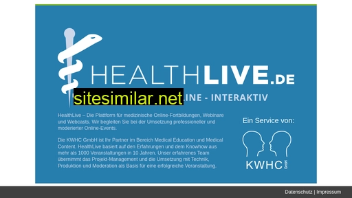 healthlive.de alternative sites