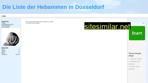 hebammen-duesseldorf.de alternative sites