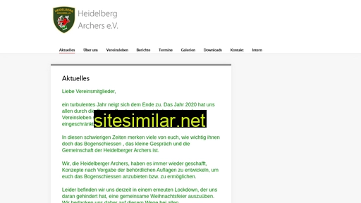 heidelberg-archers.de alternative sites