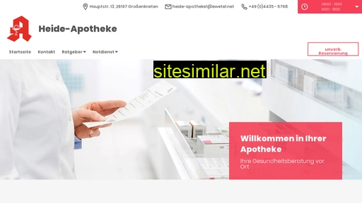 heide-apotheke-grossenkneten.de alternative sites