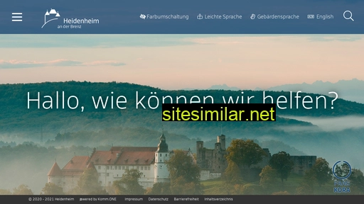 heidenheim.de alternative sites