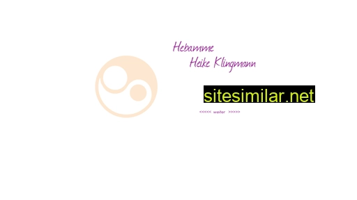 Heikeklingmann-hebamme similar sites
