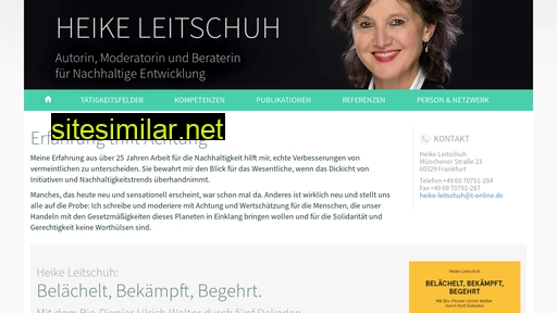heike-leitschuh.de alternative sites