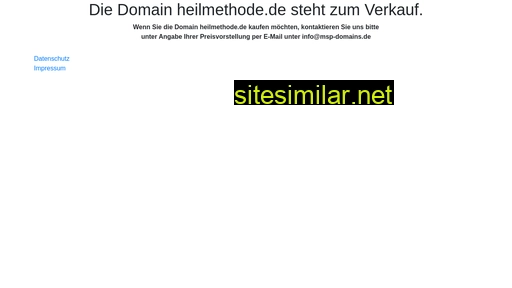 heilmethode.de alternative sites