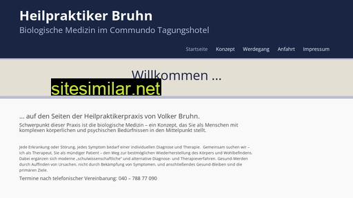 heilpraktiker-bruhn.de alternative sites