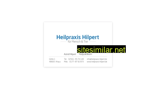 Heilpraxis-hilpert similar sites