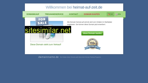 heimat-auf-zeit.de alternative sites