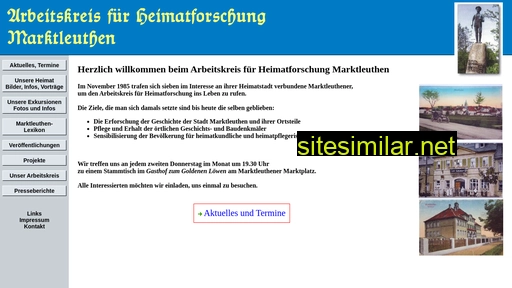 heimatforschung-marktleuthen.de alternative sites