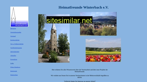 Heimatfreunde-winterbach similar sites
