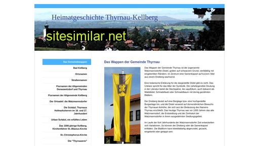 Heimatgeschichte-thyrnau-kellberg similar sites
