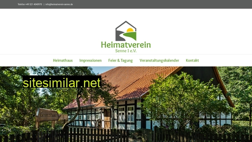 heimathaus-senne.de alternative sites
