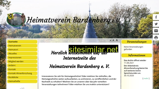 heimatverein-bardenberg.de alternative sites