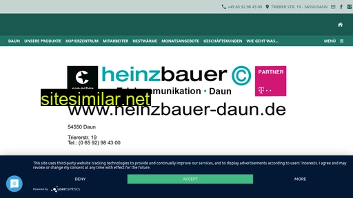 heinzbauer-daun.de alternative sites