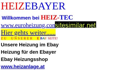 heizebayer.de alternative sites