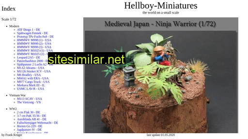 Hellboy-miniatures similar sites
