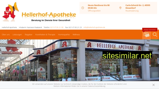 hellerhof-apotheke-duesseldorf.de alternative sites