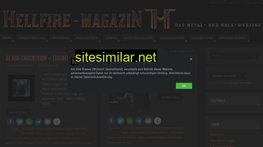 hellfire-magazin.de alternative sites