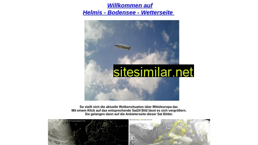 Helmis-bodenseewetter similar sites