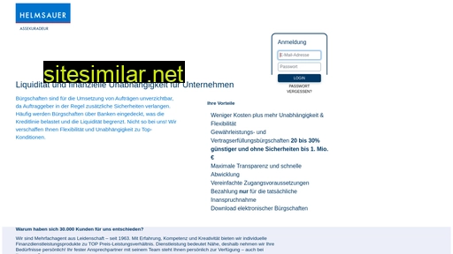 Helmsauer-buergschaftsportal similar sites