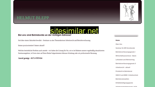 Helmut-blepp similar sites