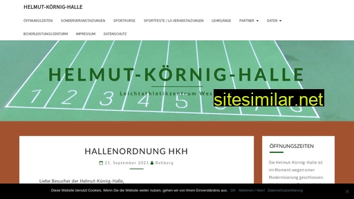 Helmut-koernig-halle similar sites