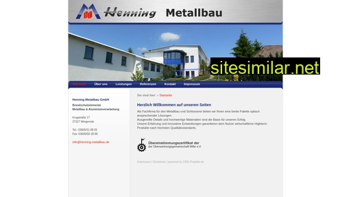 henning-metallbau.de alternative sites