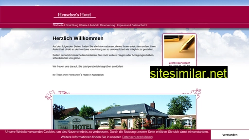 henschens-hotel.de alternative sites