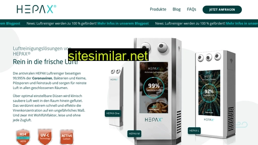 hepax-air.de alternative sites