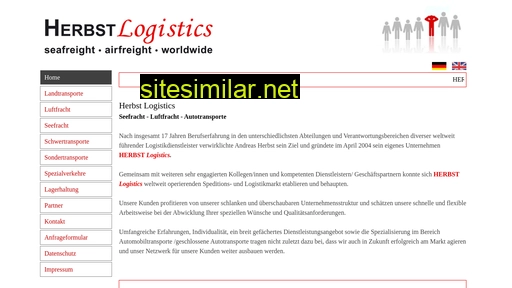 Herbst-logistics similar sites