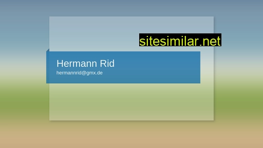 hermann-rid.de alternative sites