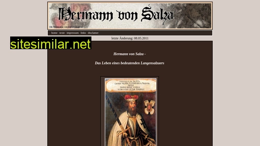 hermann-von-salza.de alternative sites