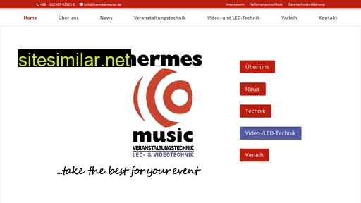 hermes-music.de alternative sites