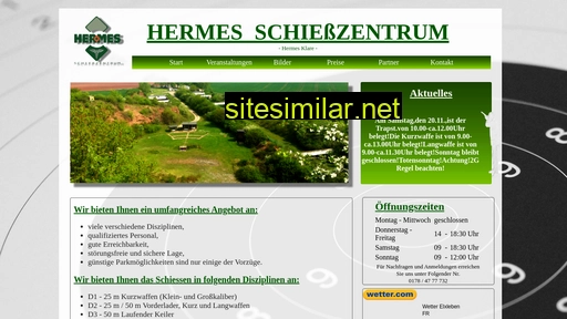 hermes-schiesszentrum.de alternative sites