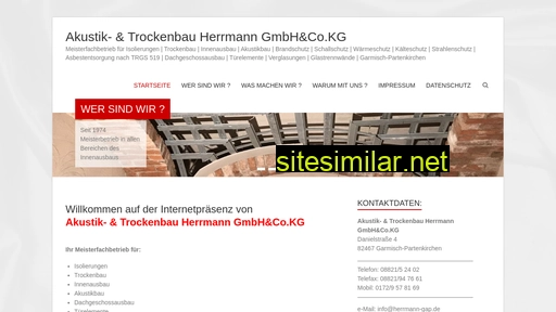 Herrmann-gap similar sites