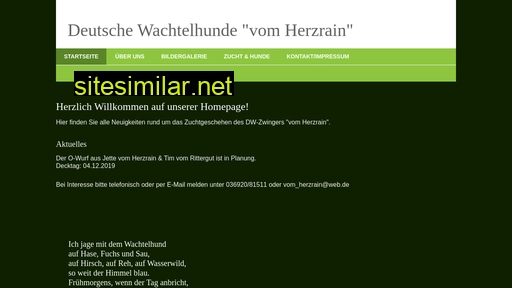 herzrain-wachtel.de alternative sites