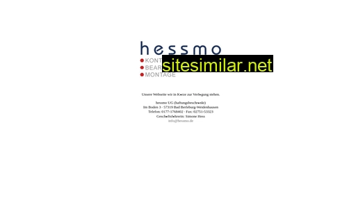 hessmo.de alternative sites