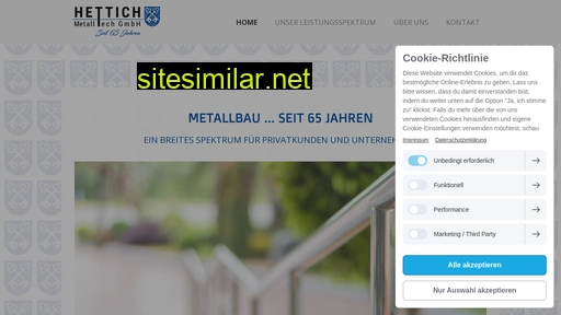 hettich-metalltech.de alternative sites