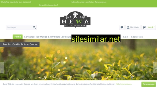 hewa-tee.de alternative sites