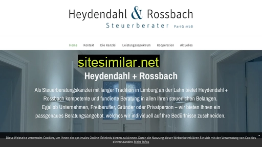 heydendahl-rossbach.de alternative sites