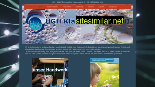 hgh-klaertechnik.de alternative sites