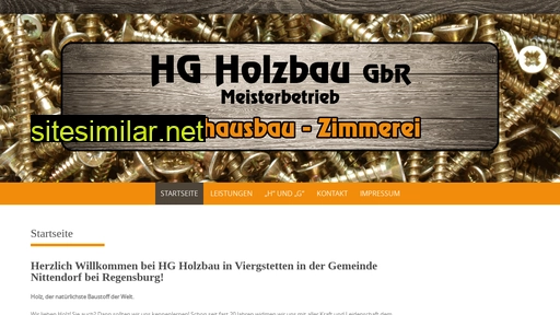 hg-holzbau.de alternative sites