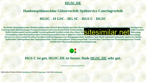 hgsc.de alternative sites