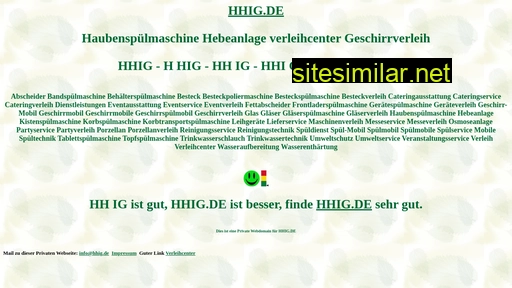 hhig.de alternative sites