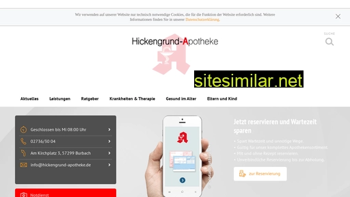 hickengrund-apotheke.de alternative sites