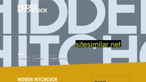 hiddenhitchcock.de alternative sites