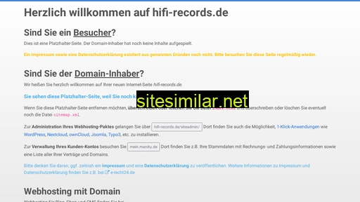 Hifi-records similar sites