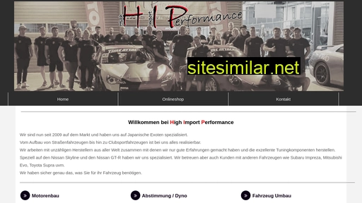 high-import-performance.de alternative sites
