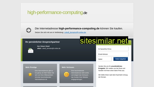 high-performance-computing.de alternative sites