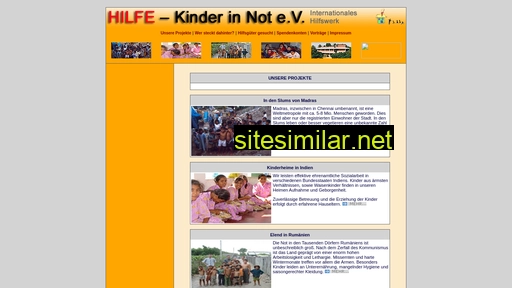 hilfe-kinder-in-not.de alternative sites